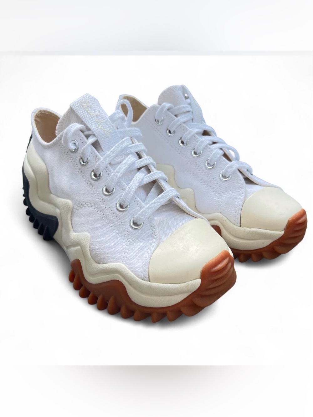Converse Run Star Motion White Platform Sneakers Women’s 8 Men’s 6.5 NWOB